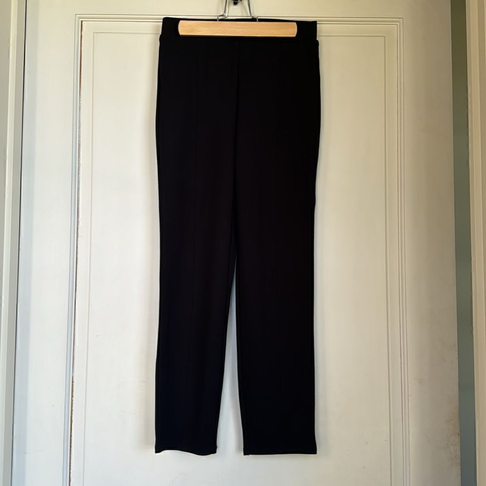 NEW Without Tag Black Pull On Pant With Patented Tummy Control Panel By Lysse